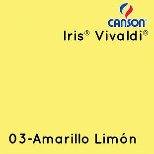 Cartulinas españolas Canson Vivaldi 50x65cm 185gr 