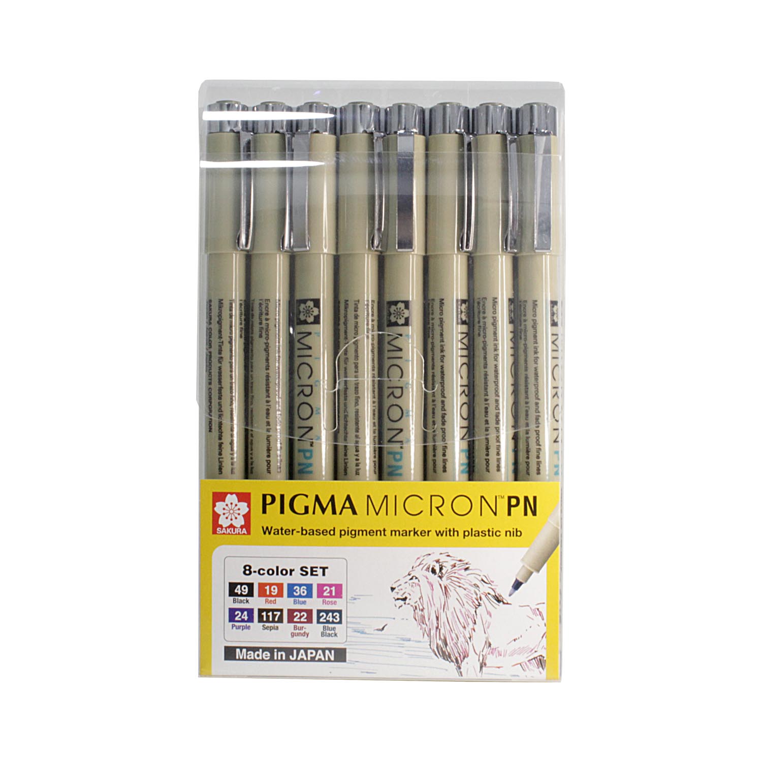 Marcador Pigma Plastic Nib