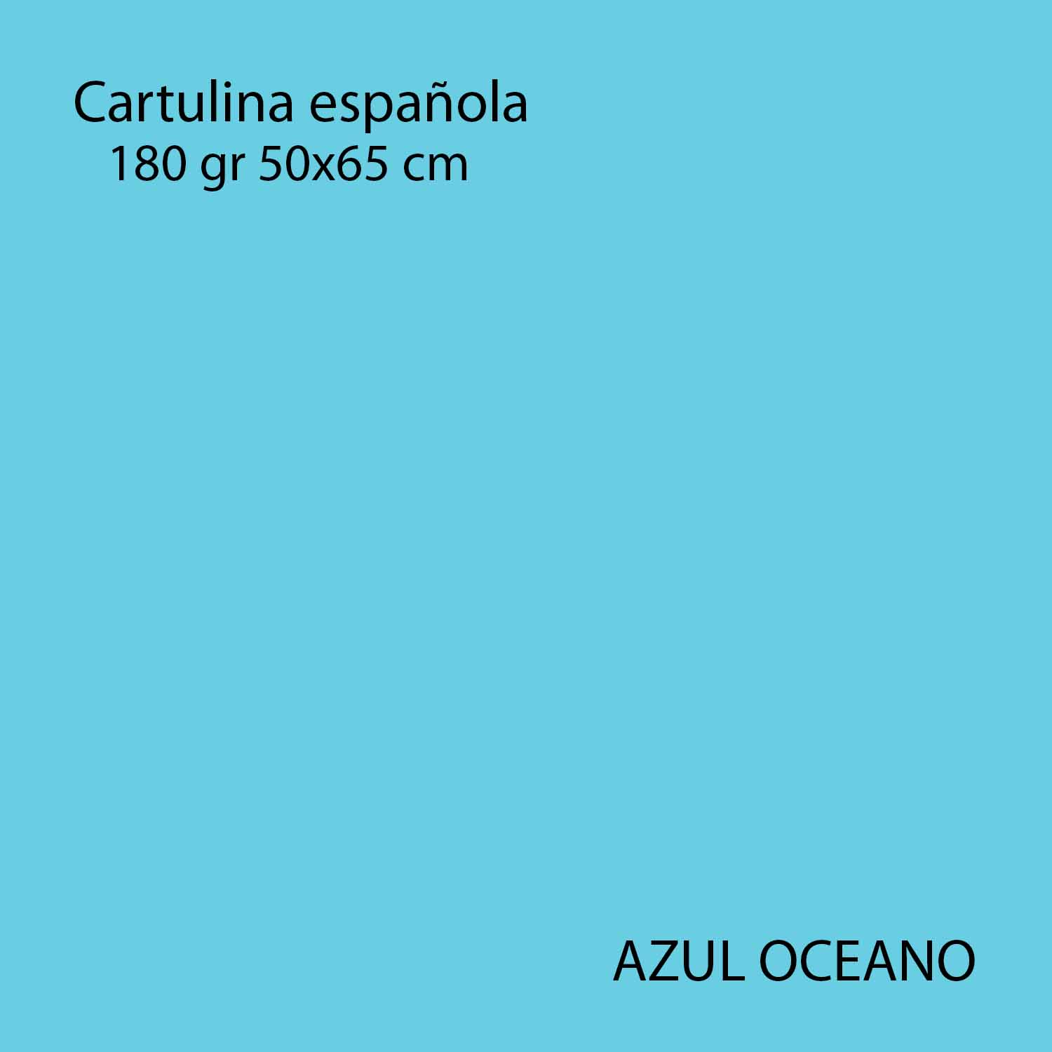 Cartulina Española de Colores 50x65 180gr