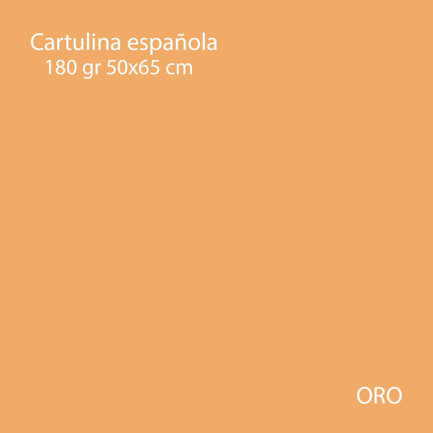 Cartulina Española de Colores 50x65 180gr