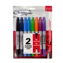Marcador Sharpie Doble Punta 8 colores Permanente