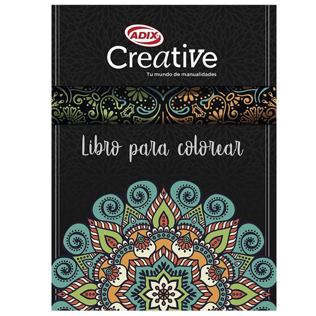 Libro de Mandala Adix para colorear