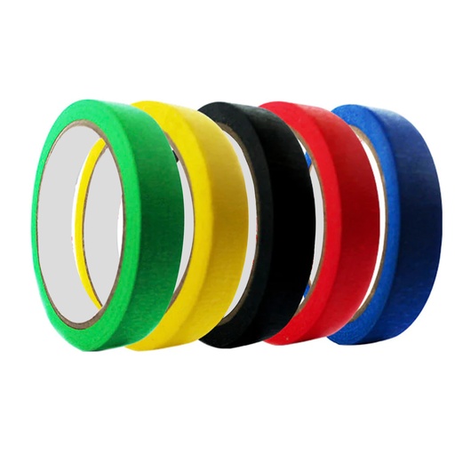Masking tape de colores 150mic 50mt