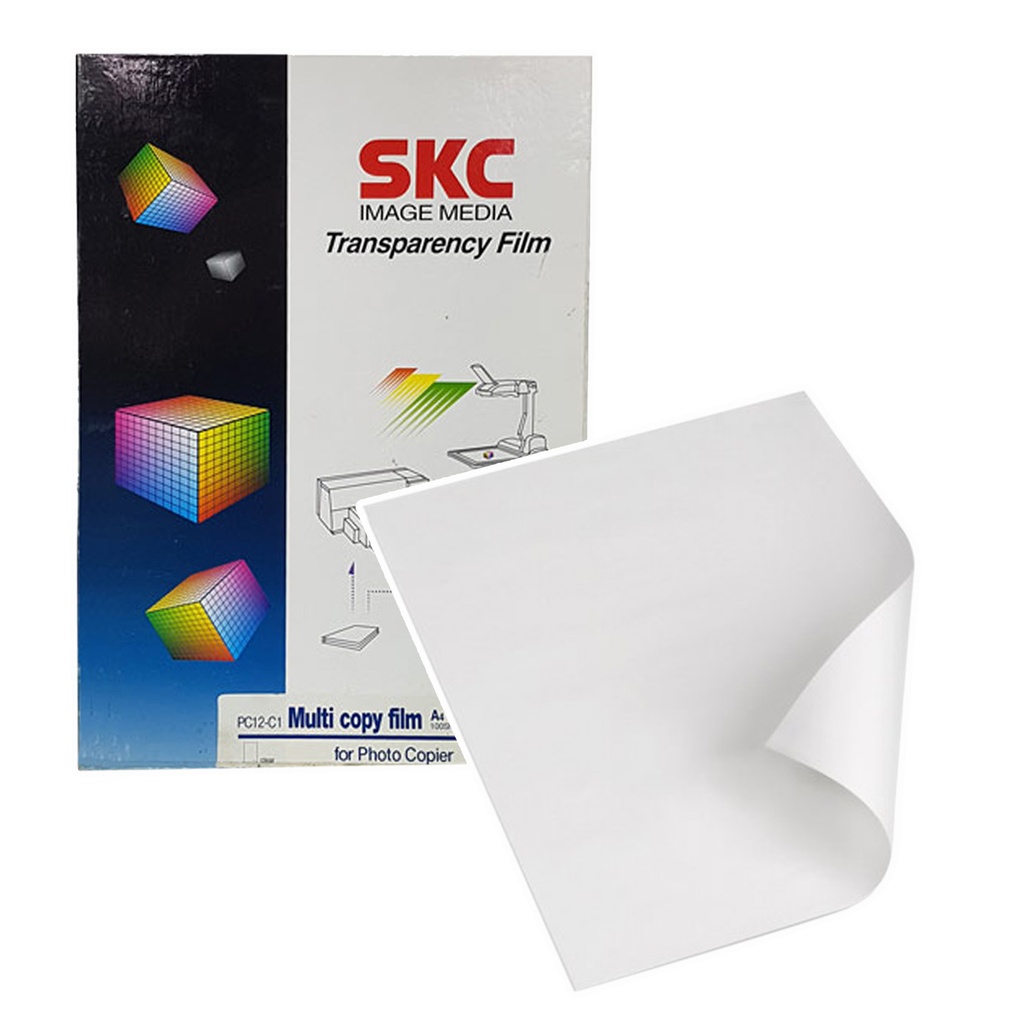 Film Blanco para fotocopia e impresion laser (A4) 50und