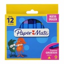 Set de 12 Crayones Gruesos Paper Mate