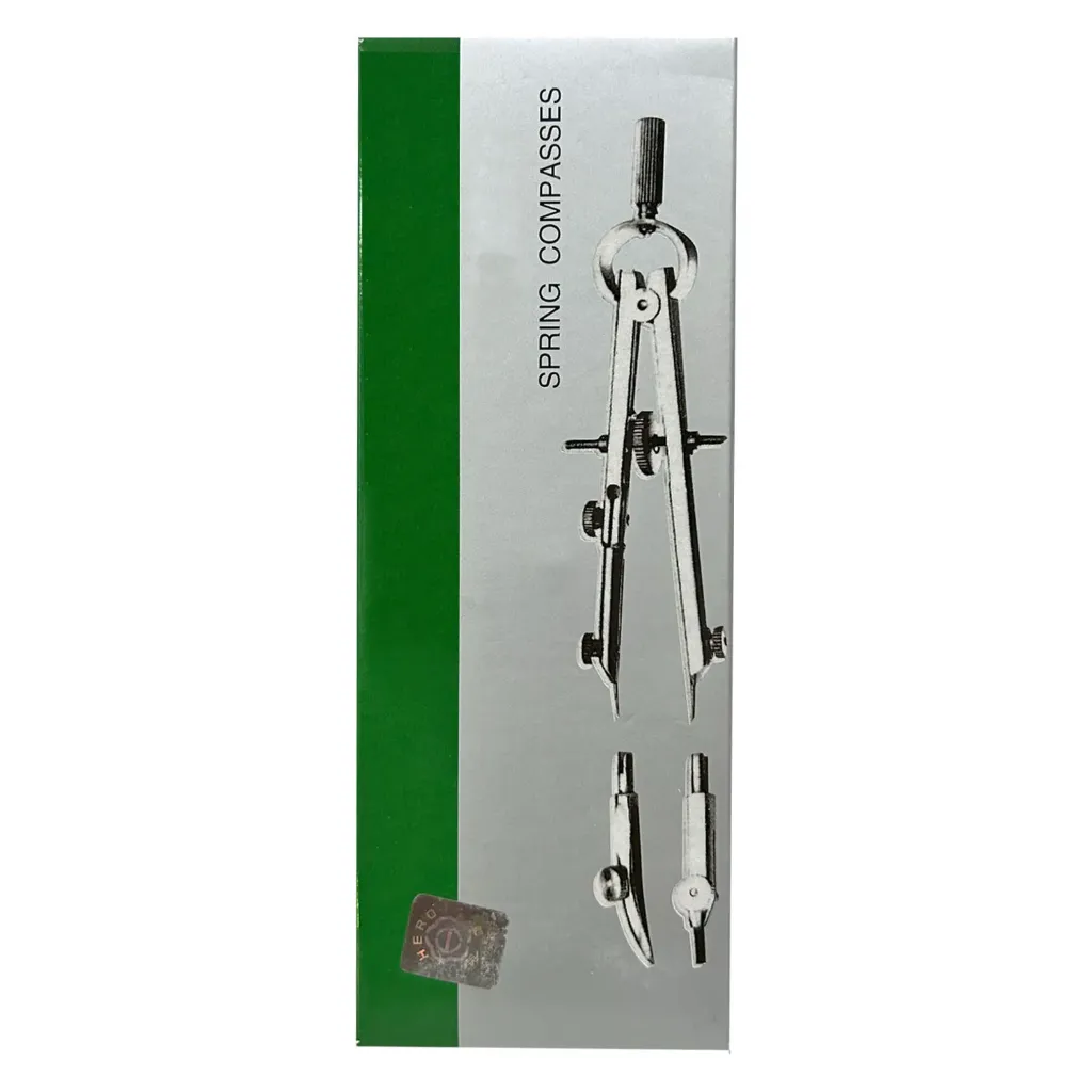 [COPR00511010] Compás Punta Seca metálico de precisión con Tiralínea y mina