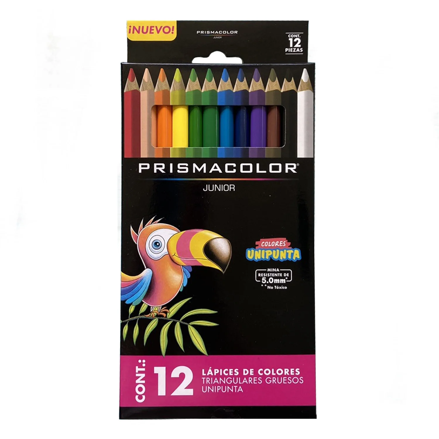 Lápices Prismacolor Junior 12 Colores Triangulares Gruesos