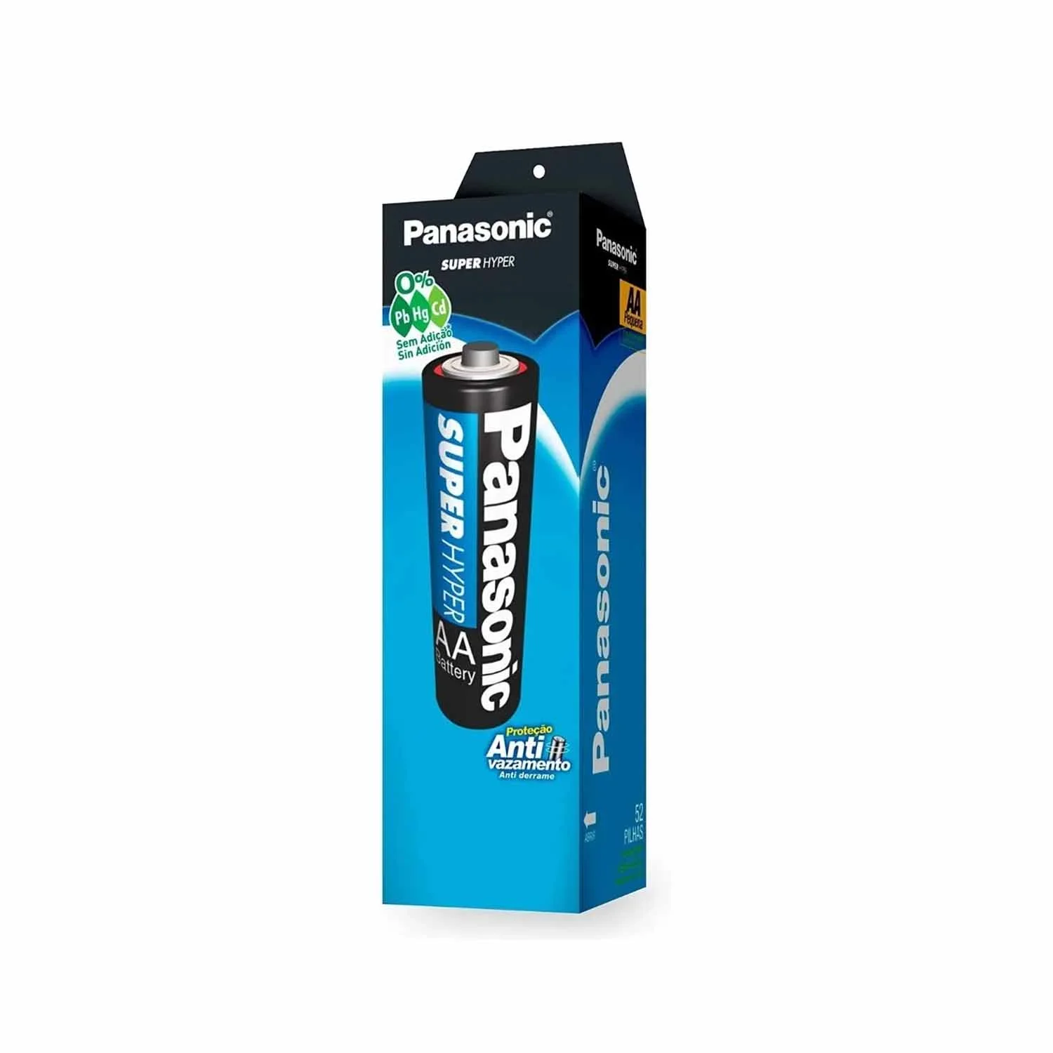 Pila AA convencional Panasonic Super Hyper 1ud