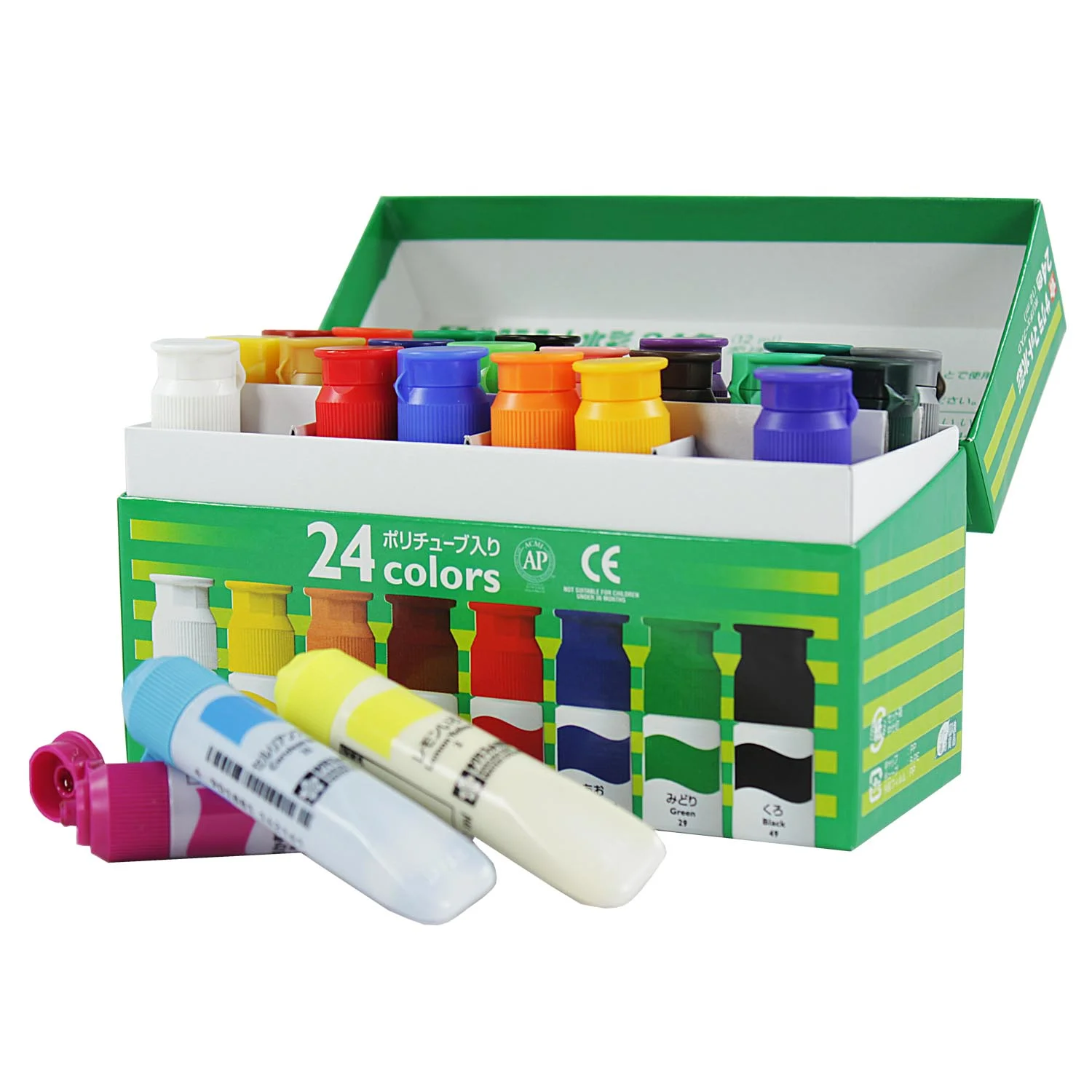 [MW24PE] Acuarela Semi-Transparente Sakura 24 Colores 12ml