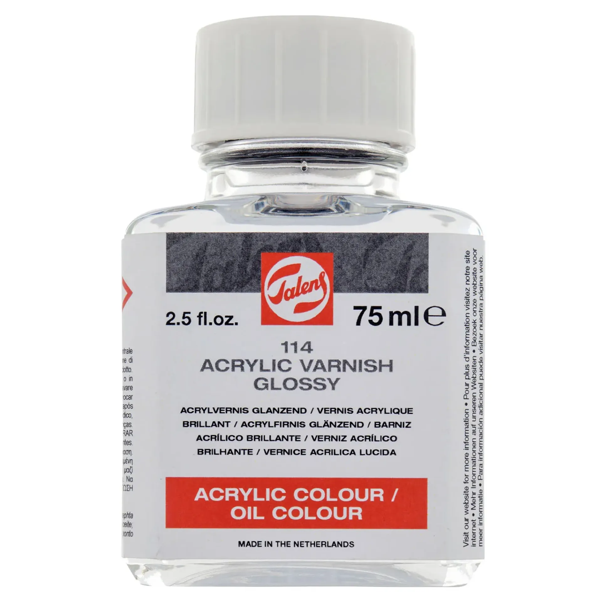 [24285114] Barniz Acrílico y Óleo Brillante Talens 75ml