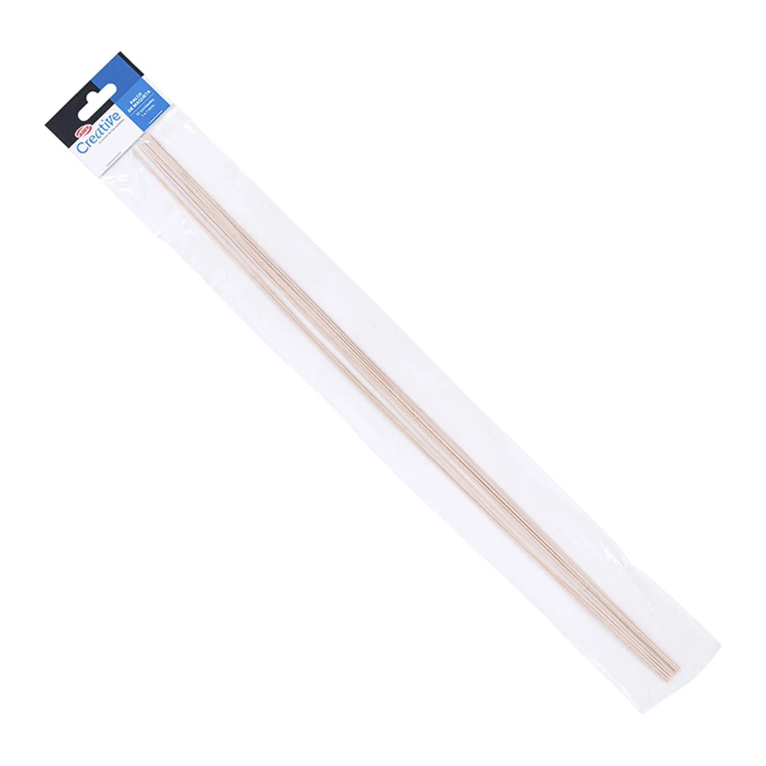 [C609012] Palos de Maqueta Adix Creative 50 cm 1x1 10 uds.
