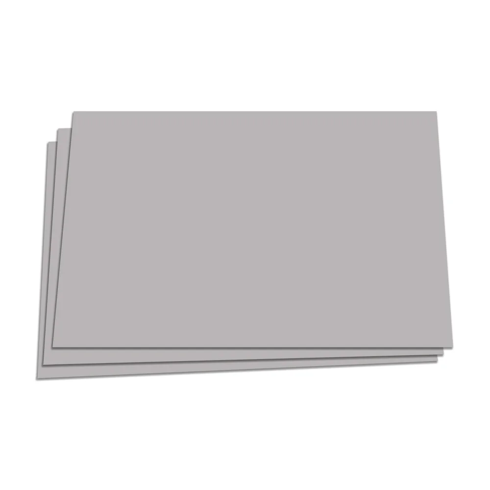 [CAPG07755020] Cartón Piedra Color Gris Medio Pliego 55x77cm 2.0mm