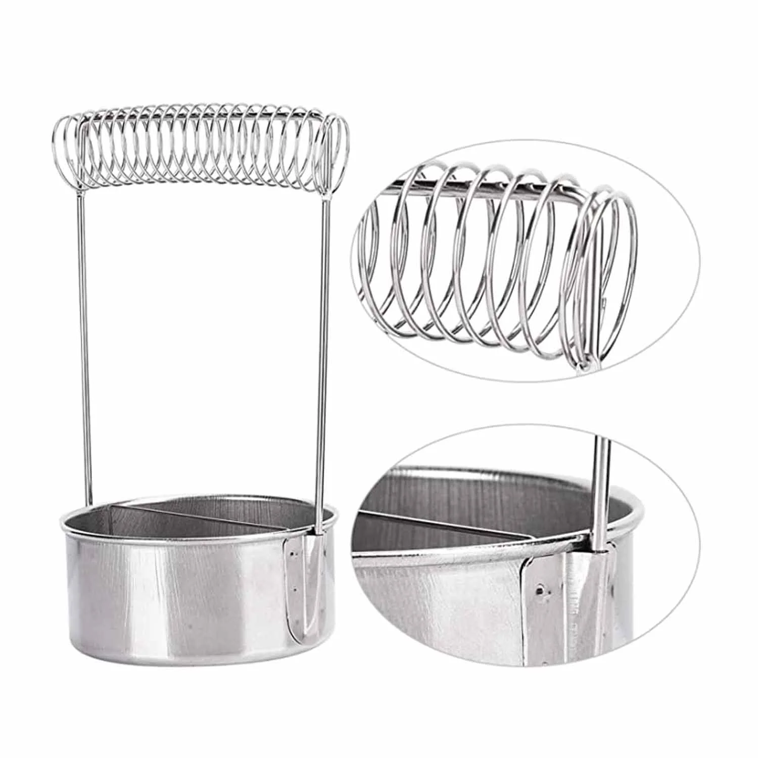 [RELA01218120] Recipiente Lavador de Pinceles Renart De Acero Inoxidable