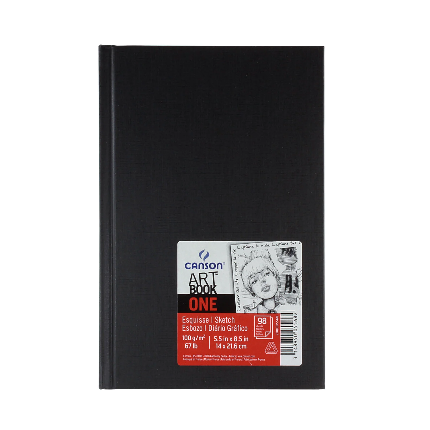 [5568] Libreta Canson Art Book One 100gr (21.6x14cm)