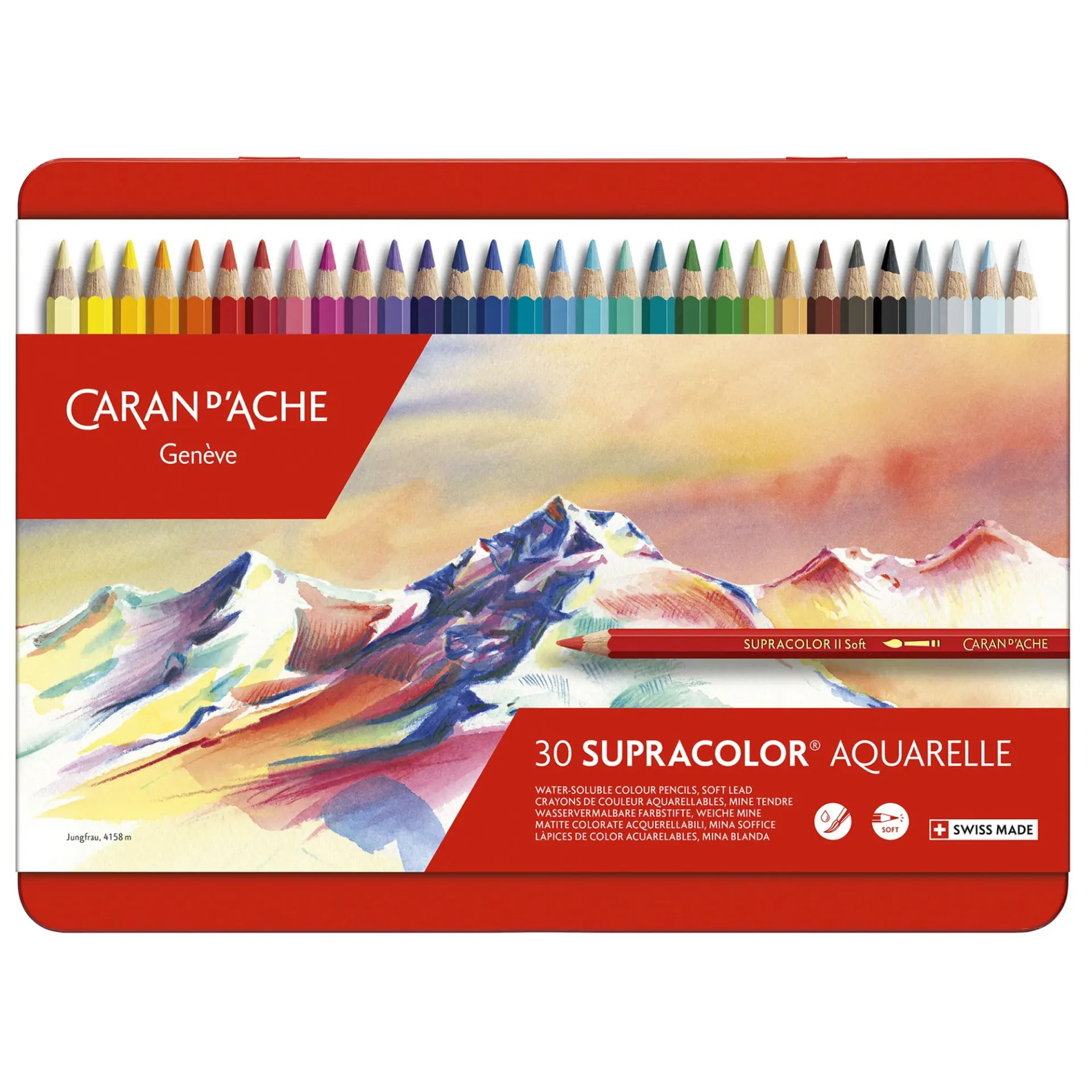 [CA3888330] Lápices Acuarelables Caran d'Ache Supracolor (30 colores)