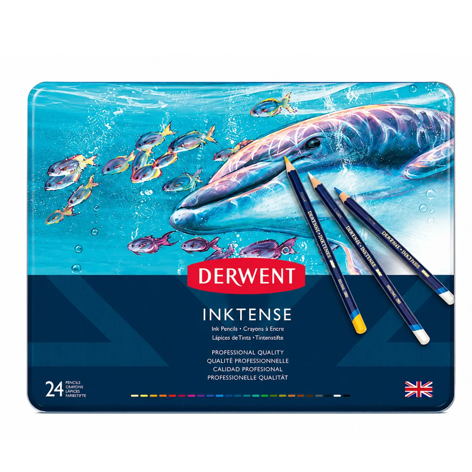 [0700929] Lápices Acuarelables Derwent Inktense (24 colores)