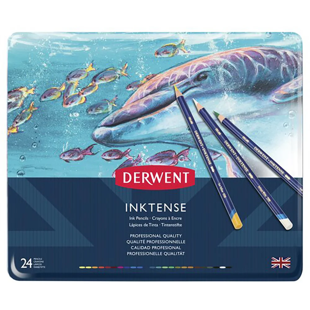 [0700929] Lápices Acuarelables Derwent Inktense (24 colores)