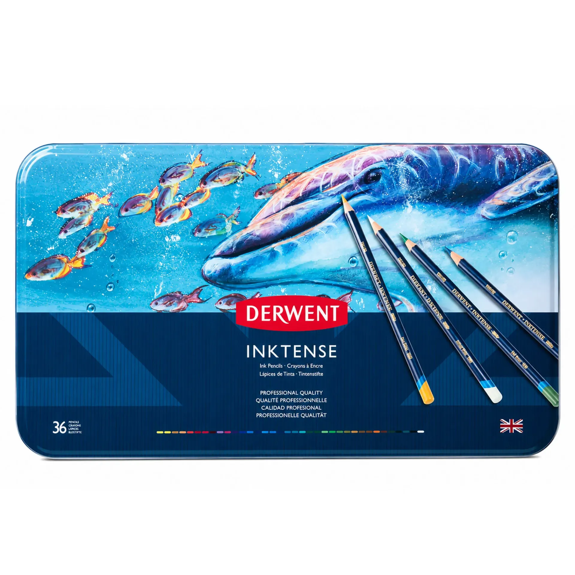 [2301842] Lápices Acuarelables Derwent Inktense (36 colores)
