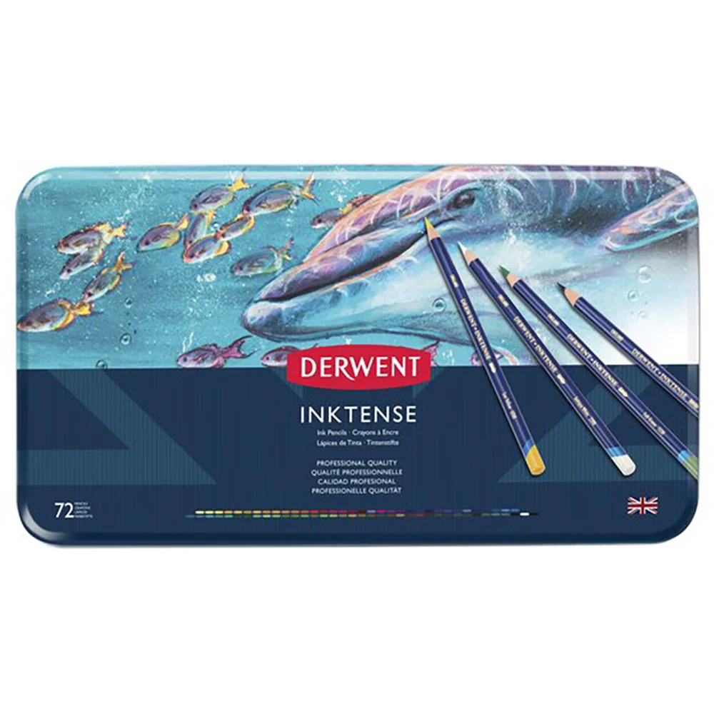 [2301843] Lápices Acuarelables Derwent Inktense (72 colores)