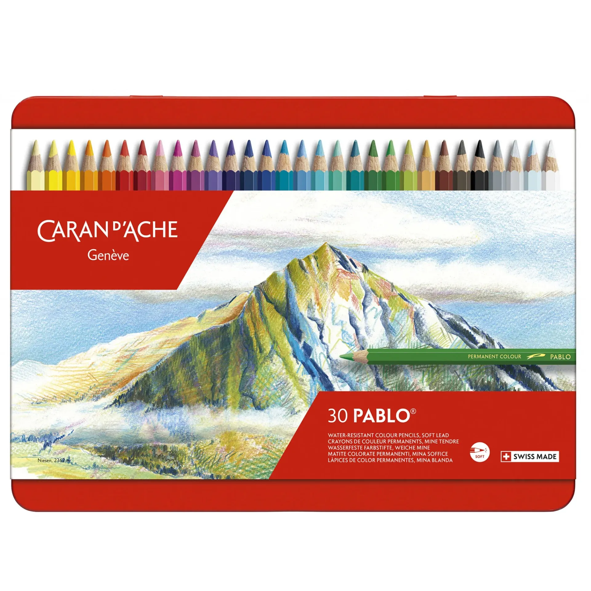 [CA666330] Lápices de Colores Pablo Caran d'Ache (30 Colores)