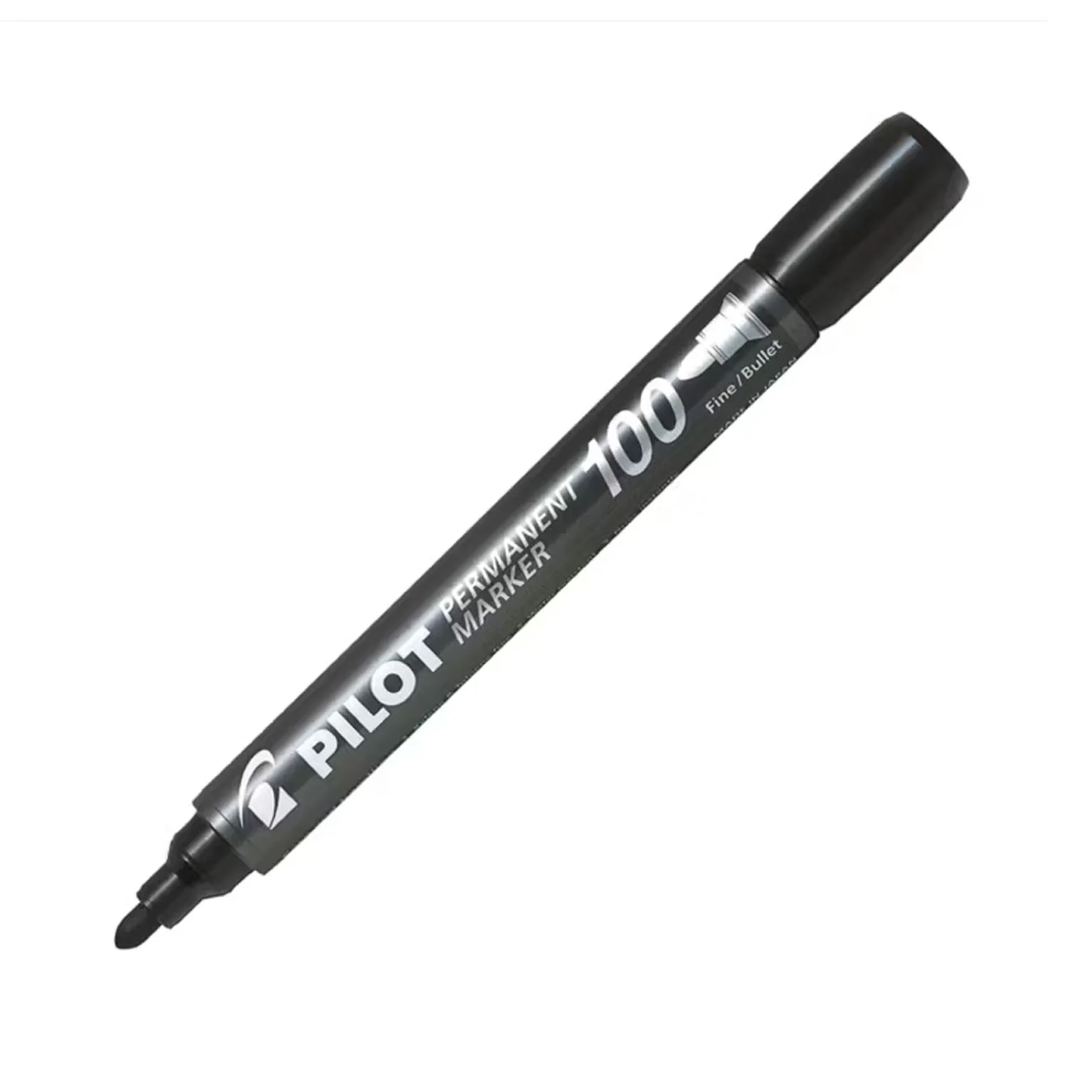 [SCA100B] Marcador Permanente SCA100 Fino Negro Pilot