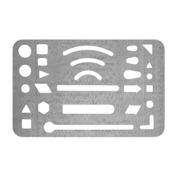 [PLBO01006000] Plantilla de Borrar metálica