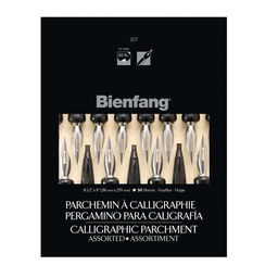Block Bienfang Papel Pergamino Caligrafía 21.6x27.9cm 74gr. 50hj