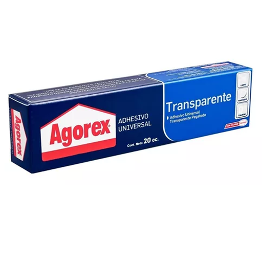 Adhesivo Agorex Transparente de 20cc