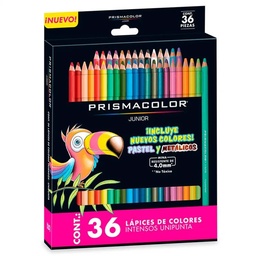 [2153016] Lápices Pastel y Metálicos Prismacolor Junior 36 Colores