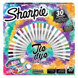 [2174194] Marcador Sharpie 30 colores Tie Dye Permanente