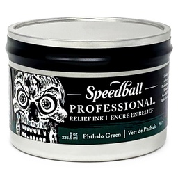[3944] Tinta Relieve profesional Speedball Grabado Verde Ftalo236ml