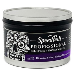 [3948] Tinta Relieve profesional Speedball Grabado Violeta Dioxacina236ml