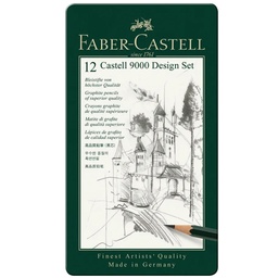 [119064] Lápices Grafito Faber-Castell 9000 (5B-5H) 12 ud