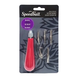 [41231] Set #1 de 5 gubias para linóleos Speedball en blister