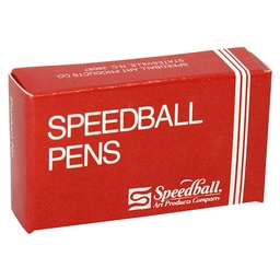 [3055] Set de plumillas caligráficas tipo &quot;C&quot; para ZURDOS Speedball