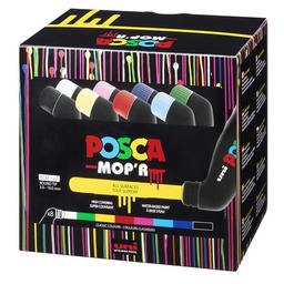 [PC22-183208] Marcador Posca MOP'R PCM-22 (3 a 19mm) 8 Colores
