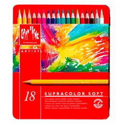[CA3888318] Lápices Acuarelables Caran d'Ache Supracolor (18 colores)