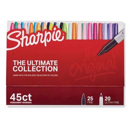 [2199818] Marcador Sharpie The Ultimate Collection 45 Colores