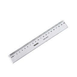 [13071-0] Regla Plástica Biselada Humo Proarte 20cm