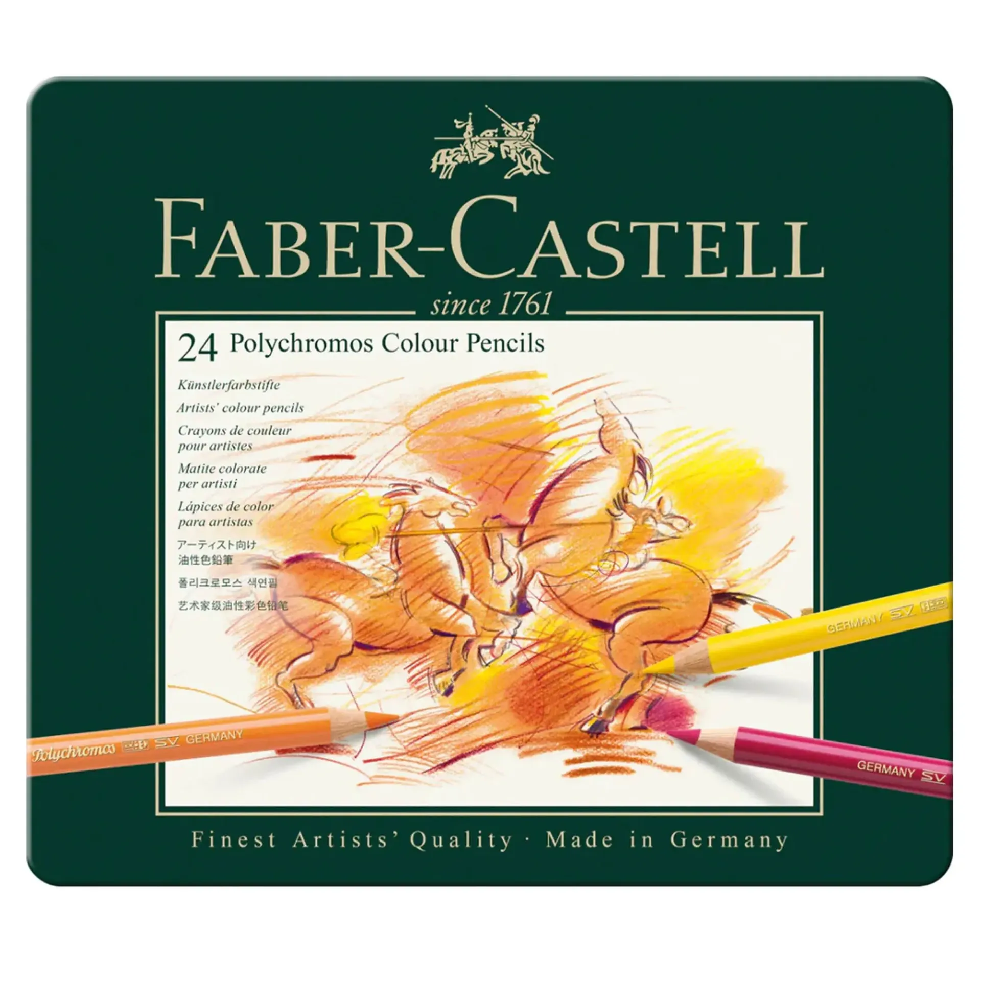 [110024] Lápices Faber-Castell Polychromos 24 Colores