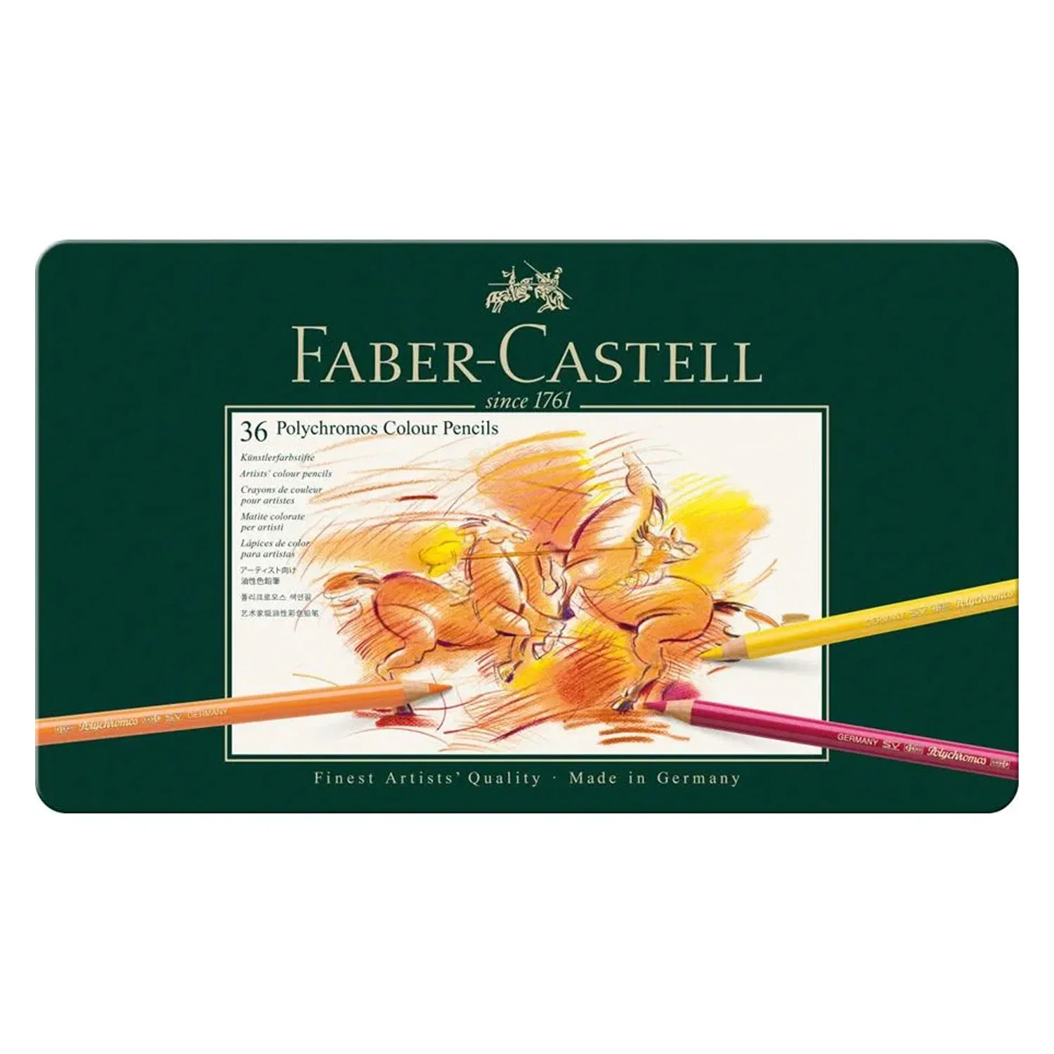 [110036] Lápices Faber-Castell Polychromos 36 Colores