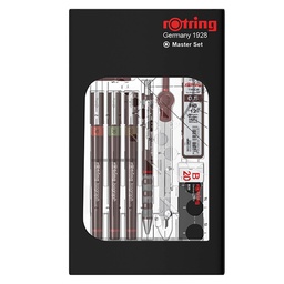 [S0699420] Set de Tiralíneas Isograph Rotring Master (0.1 - 0.3 - 0.5 mm)