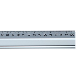 [REAL10004045PLA] Regla Aluminio Renart Perfil de Corte y Antideslizante 100cm