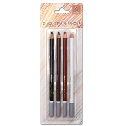 [PASL00922006SEP] Pastel Seco En Lapices 4 Tonos Clasicos