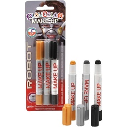 [D01043] Maquillaje Temático Robot Playcolor 3 Colores