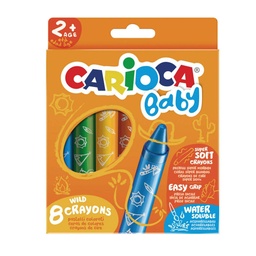 [42892] Crayones Carioca Baby 8 Colores