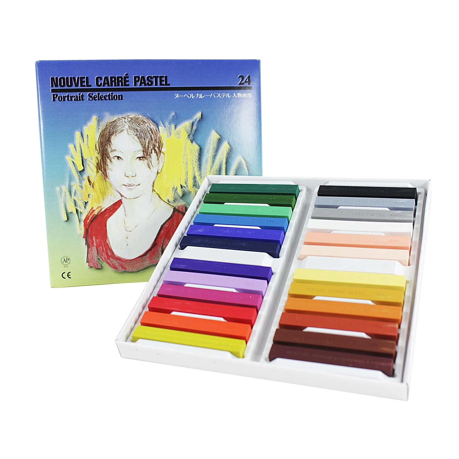 [NCTP-24] Pasteles Secos Nouvel Carre Sakura (24 Colores Retrato)