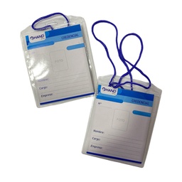 [#DC-95] Porta Credencial Hand Con Cuerda 85x110mm