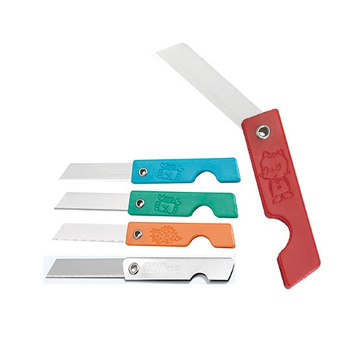 Cortador para manualidades con estuche plástico 6cm (1und)