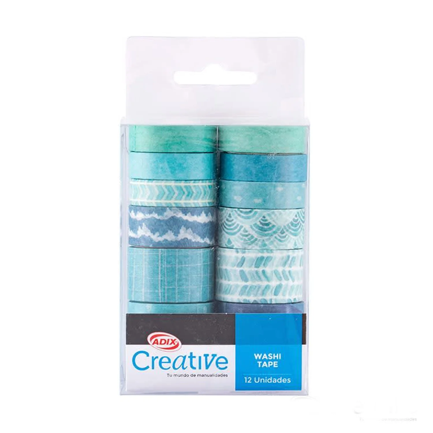 [C309005] Washi Tape Adix (12ud)